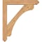 Ekena Millwork Legacy Arts and Crafts Smooth Bracket w/ Offset Brace, Western Red Cedar, 5 1/2"W x 30"D x 34"H BKT0604X30X34LEC03SWR - alternate 3